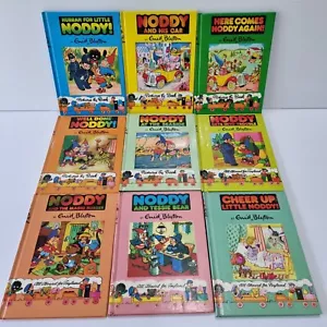 Vintage Noddy Book Lot x 9 including # 2 3 4 5 7 8 9 12 20 - Picture 1 of 24