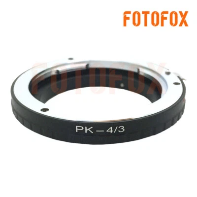 Pentax K PK Lens to Olympus 4/3 OM 4/3 om4/3 E3 E330 E420 E510 E500 E400 Adapter - Image 1 of 4