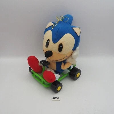 JK31 JUNK Sonic the Hedgehog Kart Car SEGA 1992 Peluche 6" Muñeca Juguete Japón Foto 1 de 4
