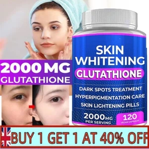 Glutathione 2000mg-natural Antioxidant, Anti-aging, Skin Whitening~ - Picture 1 of 11