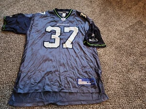Seattle Seahawks Jersey Vintage Reebok NFL On Field Shaun Alexander Mens XL Mesh - Picture 1 of 5