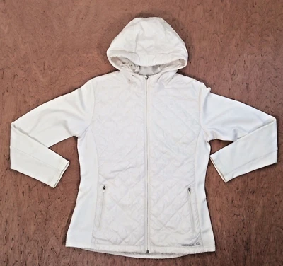 Merrell Thinsulate куртка женщин большой белый Soleil миксер Redux стеганая с капюшоном - Изображение 1 из 4