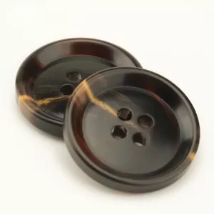 10Pcs Resin Sewing Buttons Suit Coat Round 4 Holes Button Clothing DIY Craft - Picture 1 of 10