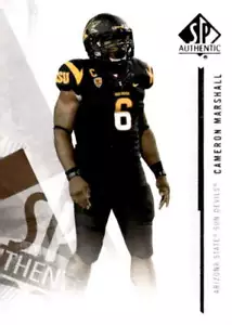 2013 SP Authentic #16 Cameron Marshall - Picture 1 of 2