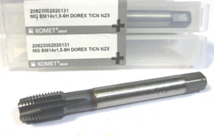 2x Gewindebohrer  MG BM14 x1,5 6H DOREX TICN NZ5 von JEL/Komet - Bild 1 von 1