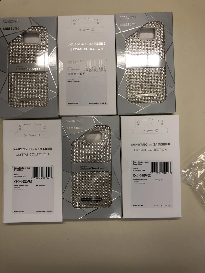 ¡Un Lote de (10) Nuevos Funda Samsung Galaxy S6 Edge PLUS Colección Cristal Swarovski! Foto 1 de 4