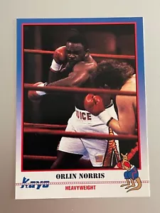 1991 Kayo Orlin Norris #193 Biglietto da boxe - Foto 1 di 2