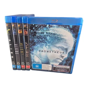 Alien Quadrilogy and Prometheus - 5x Movie Set - Blu-ray - Region B - Picture 1 of 6