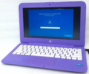HP Windows Laptop PC Stream - Celeron N3060 @ 1.60 - 2GB RAM - 11.6" - 32GB S... - Picture 1 of 6