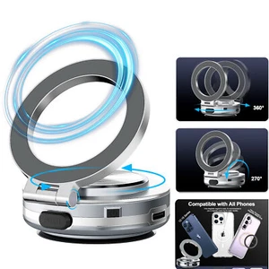 360° Rotate Car Phone Holder Magnetic Electric Vacuum MagSafe Phone Mount Stand - Imagen 1 de 14
