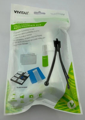 Kit de accesorios para cámara digital Vivitar Clean It nuevo Foto 1 de 2