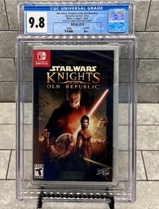 Star Wars: Knights of the Old Republic CGC U9.8 A++ Nintendo Switch ejecución limitada - Imagen 1 de 2