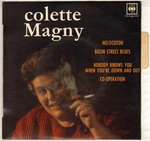 COLETTE MAGNY "MELOCOTON" VOCAL JAZZ EP 1963 CBS 145.001 - Picture 1 of 4