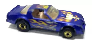 1977 Vintage Hot Wheels Pontiac Firebird Hot Bird Metallic Blue - Picture 1 of 6