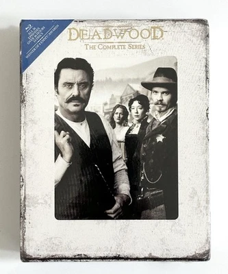 DEADWOOD: THE COMPLETE SERIES (Blu-ray) NEW and FACTORY SEALED! - Imagem 1 de 2