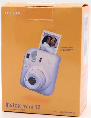 FUJIFILM instax mini 12 Lilac-Purple Instant Camera Sofortbildkamera