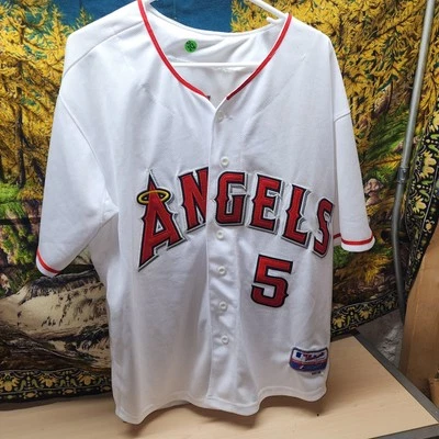 Majestic Authentic Los Angeles Angels Albert Pujols 5 Jersey Men 48 - Image 1 of 4