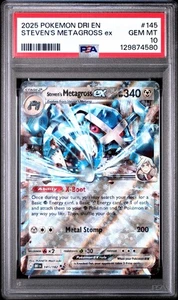 Steven's Metagross EX 145/182 GEM MINT PSA 10. Pokemon S&V Destined Rivals - Picture 1 of 3