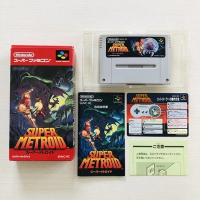 Super Metroid Super Famicom SFC SNES Japan - Image 1 of 4