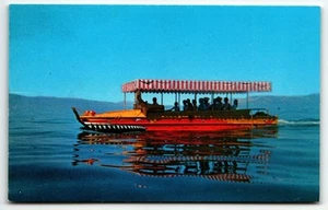 Postcard Narrated Boating Tour Great Salt Lake Utah UT UNP - Picture 1 of 2