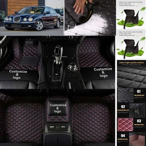 For Jaguar S-Type Car Floor Mats Luxury Waterproof Liners Carpets Cargo Custom - Imagen 1 de 42