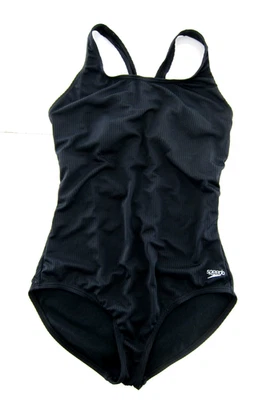 Speedo Classic Team Race Slimming One Piece Swimsuit Women Large - Image 1 of 4