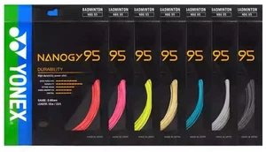 Neu Yonex BG95 NANOGY 95 NBG95 Badmintonschläger Saite 0,69 mm 10 m 33F BG95 - Bild 1 von 11