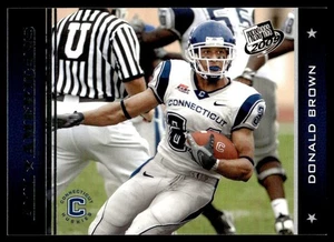 Press Pass 2009 Donald Brown Connecticut Huskies #78 - Imagen 1 de 2