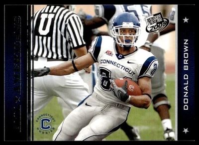 2009 Press Pass Donald Brown Connecticut Huskies #78 - Image 1 of 2