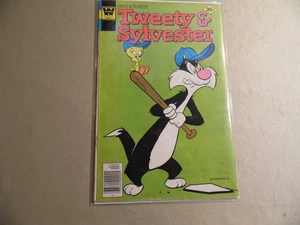 Tweety and Sylvester #80 (Gold Key Comics 1978) variante Whitman / spedizione gratuita USA - Foto 1 di 3