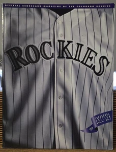 1993 Inaugural Edition Colorado Rockies Official Scorecard Magazine Program - Bild 1 von 1