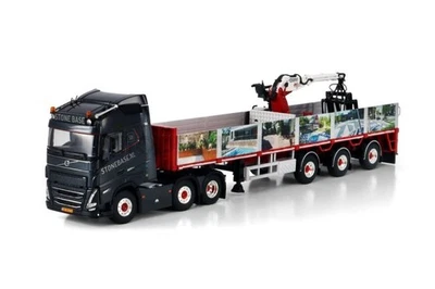 WSI 01-4542 Stone base Volvo FH05 Globetrotter 6x2 a 3 assi - 1:50 - Immagine 1 di 4