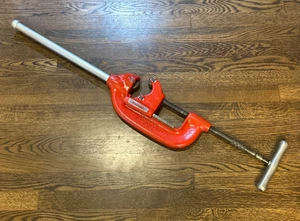 Ridgid No. 4-S Pipe Tubing Cutter 2" - 4" Capacity Excellent Cond. Made in USA - Picture 1 of 14