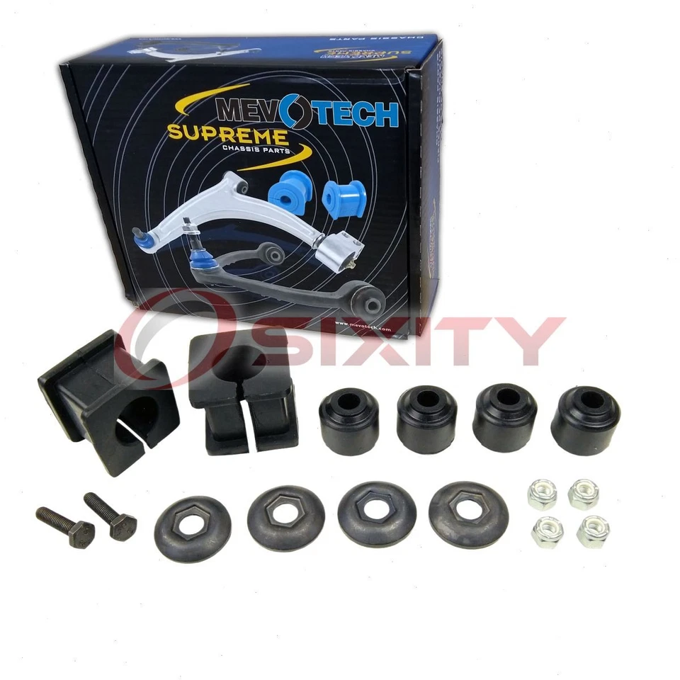 Kit de buje de barra estabilizadora delantera a marco Mevotech Supreme para 1965-1973 ki Foto 1 de 4