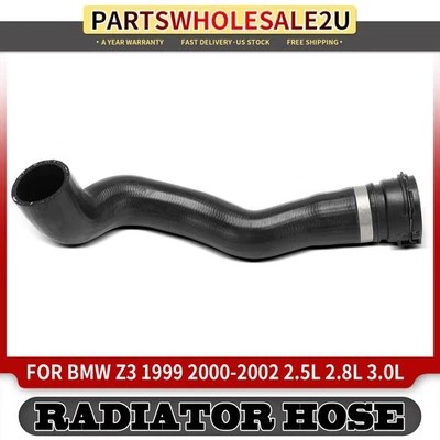 Upper Side Molded Coolant Hose w/ Quick Connect Fitting for BMW Z3 1999-2002 Gas - Image 1 of 4