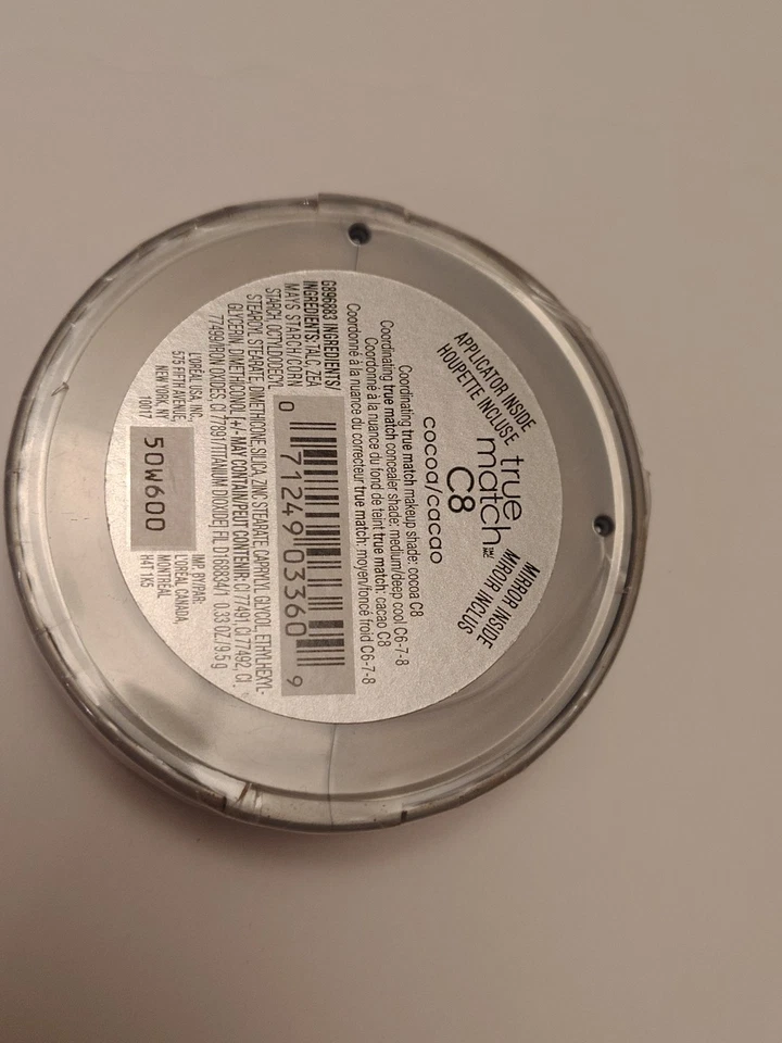 L'Oreal Paris True Match Super-Mezclable Polvo-Cacao C8 Sellado  Foto 1 de 1