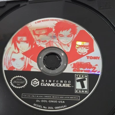 Naruto: Clash of Ninja 2 (Nintendo GameCube, 2006) Game Disc Only Clean Tested - Image 1 of 2