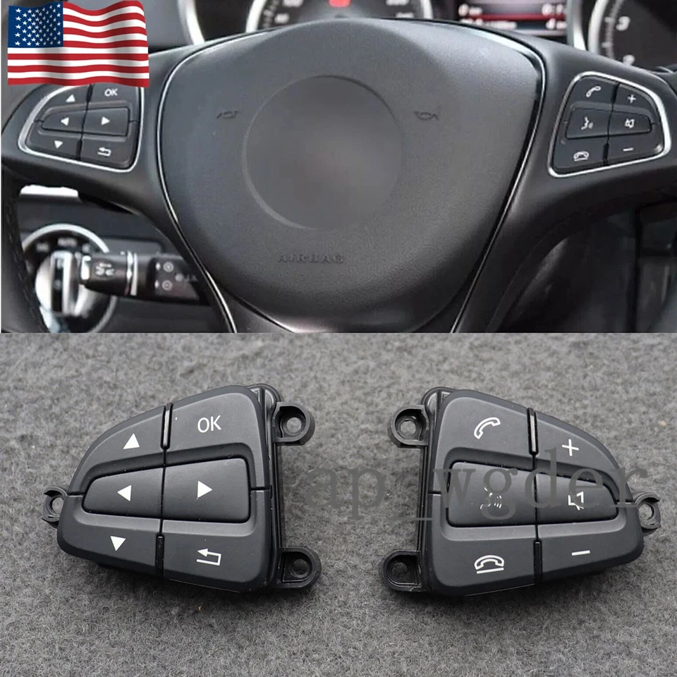 Botón interruptor control volante mercedes-benz w231 w172 2016-2019 Foto 1 de 4