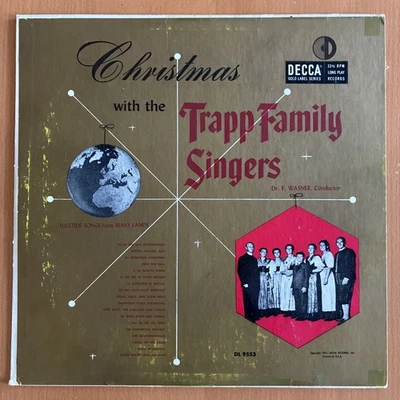 Christmas With The Trapp Family Singers 1953 Mono LP Sound Of Music - VG+ vinyl - Image 1 of 4