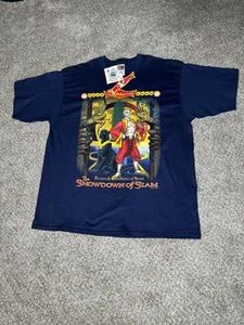 T-shirt vintage 1999 The King And I uomo XL Warner Bros film promo fondo di magazzino nuova con etichette - Foto 1 di 10