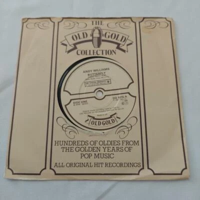 Andy Williams - Butterfly - 45" Single Record with Original Cover - 1983  Foto 1 de 3