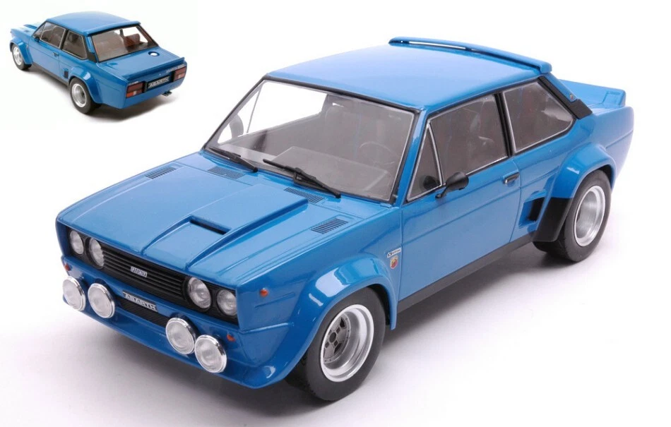Fiat 131 Abarth 1980 Blue 1:18 Model IXO MODEL - Immagine 1 di 1