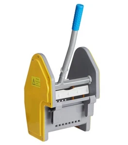 Yellow Down Press Wringer - Works With All 16-40oz Wet Mop & 26-35 Qt. Buckets - Picture 1 of 4