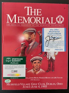 Jack Nicklaus Signed The Memorial Program 1995 / Autographed PGA Golf / SGC COA - Picture 1 of 1