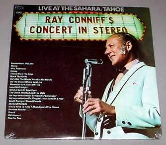 RAY CONNIFF (2) SEALED LP SET - Live at Sahara Tahoe - Image 1 of 1