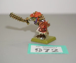 Warhammer Seraphon Lizardmen Saurus Oldblood Scar Veteran Lord Metal - Picture 1 of 4