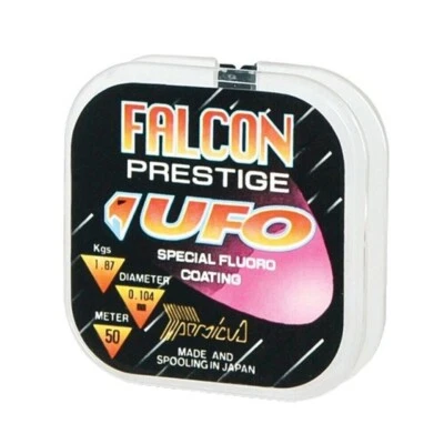 MONOFILO FLUOROCARBON PESCA FALCON PRESTIGE UFO FLUORO COATING PROMO FINE SERIE - Immagine 1 di 2