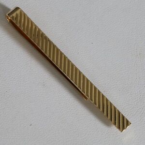 Authentic Tiffany & Co. 14K 585 Yellow Gold Tie Bar Clip 4.26 grams