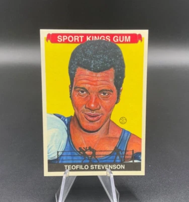 2013 Sportkings Series F Premium Back # 297 Teofilo Stevenson Boxing - Image 1 of 2