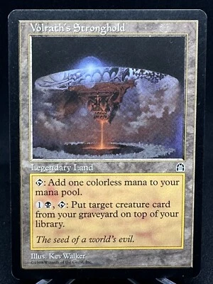 Volrath's Stronghold NM-LP Reserved List RARE Vintage Magic mtg - Image 1 of 2